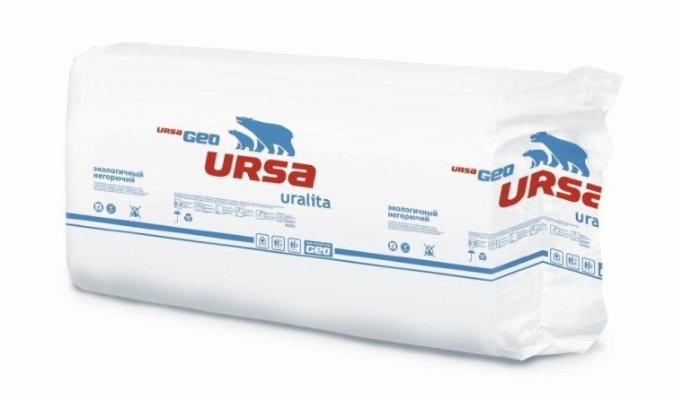 Утеплител Ursa GEO 34 PN П-20 1250х610х50 мм 24шт. уп