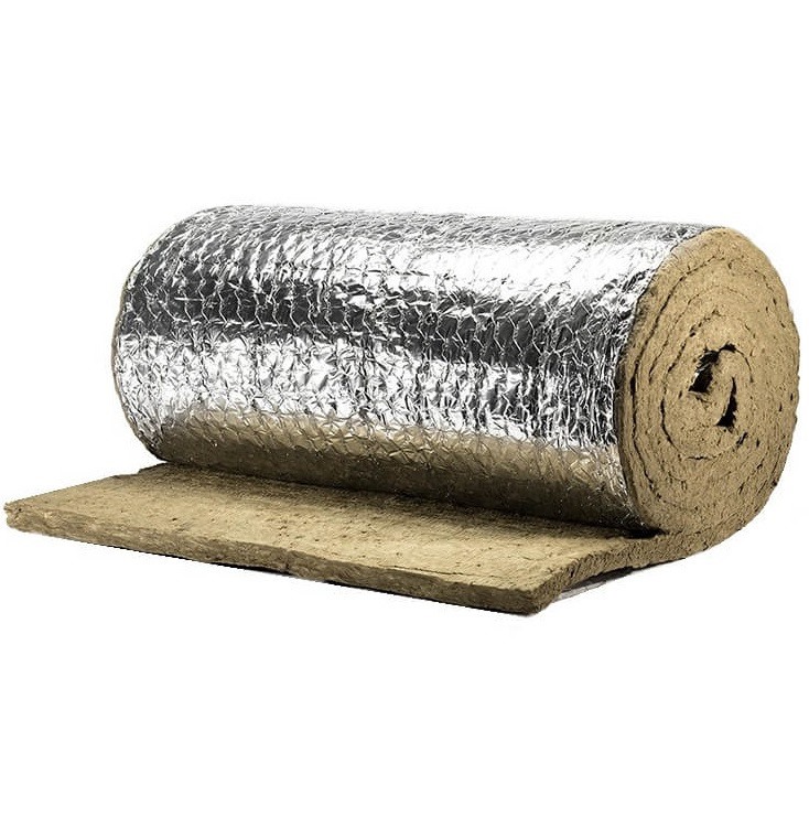 Утеплитель Rockwool Вайред Мат 105 Кашированный фольгированный 7000х1000х30 мм