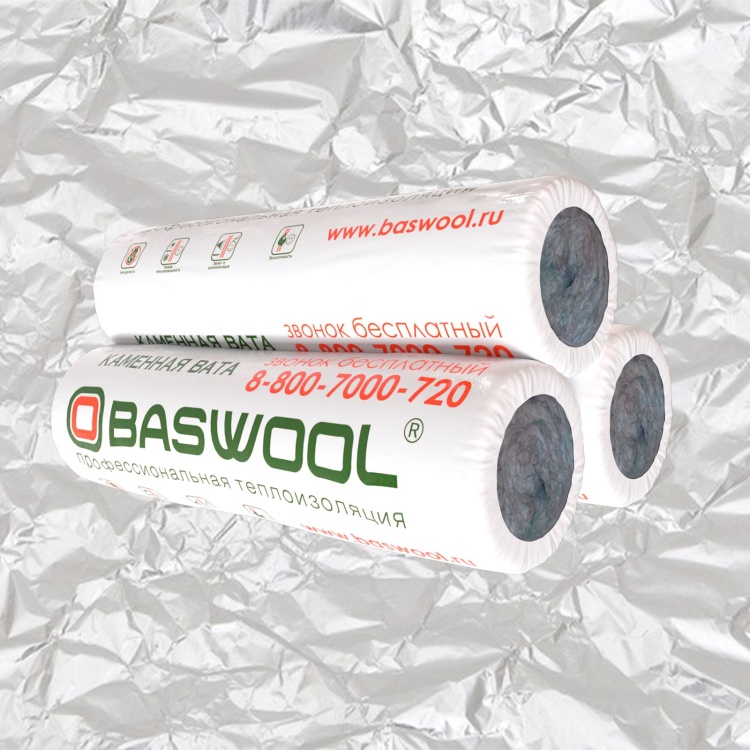 Мат прошивной BASWOOL  МП-100 ГОСТ 21880-2011 2000х1200х90 мм