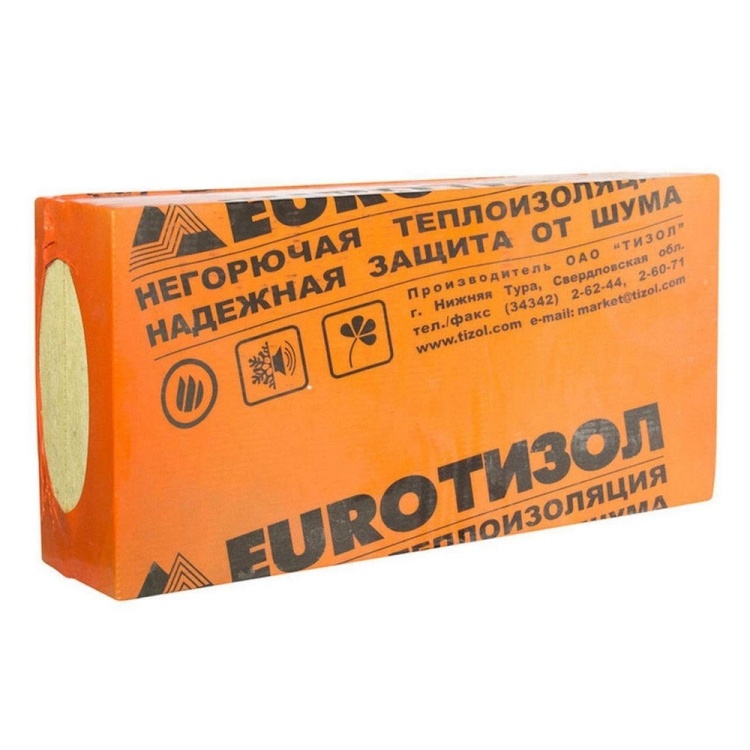 Утеплитель Тизол Евро-Универсал 130 1000х600х150 мм, 2 шт. уп