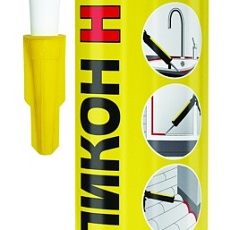 Soudal Герметик нейтральный  силикон бесцветный 15*280мл