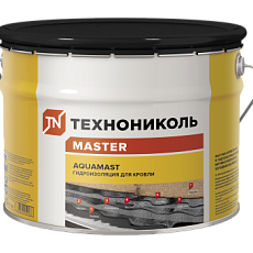 Мастика кровельная гидроизоляционная ТН №21(Техномаст), ведро 20кг