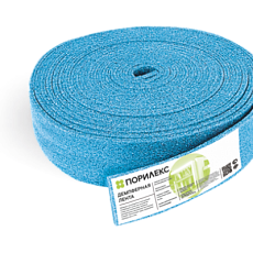 Порилекс НПЭ  8*100*15 голубой Демпферная лента