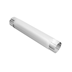 Труба круглая соединит., 90мм, 1м GL