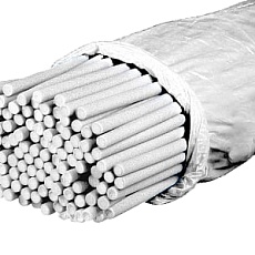 Изодом жгут 50*24*3 белый / Жгут с отверстием (120 пог.м)